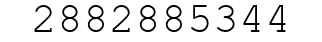 Number 2882885344.