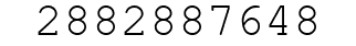 Number 2882887648.