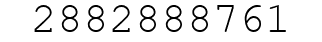 Number 2882888761.