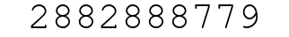 Number 2882888779.