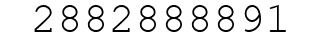 Number 2882888891.