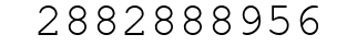 Number 2882888956.