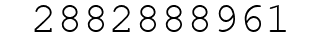 Number 2882888961.