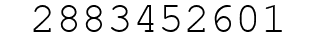 Number 2883452601.