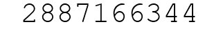 Number 2887166344.