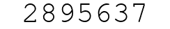 Number 2895637.