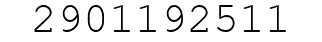 Number 2901192511.