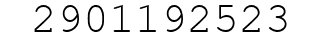 Number 2901192523.