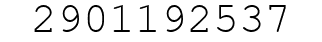 Number 2901192537.
