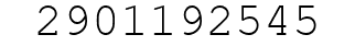 Number 2901192545.
