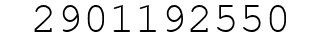Number 2901192550.