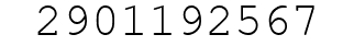 Number 2901192567.