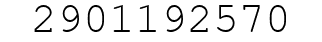 Number 2901192570.