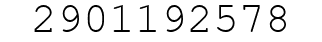 Number 2901192578.