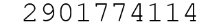 Number 2901774114.