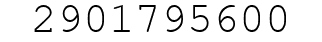 Number 2901795600.