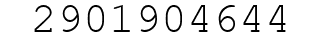 Number 2901904644.
