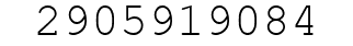 Number 2905919084.