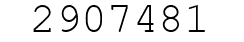 Number 2907481.