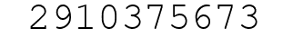 Number 2910375673.