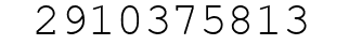Number 2910375813.