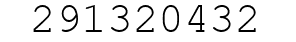 Number 291320432.