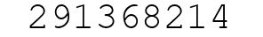 Number 291368214.