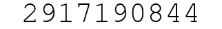Number 2917190844.