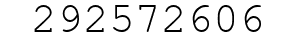 Number 292572606.