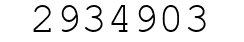 Number 2934903.