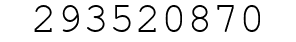Number 293520870.