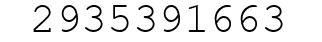 Number 2935391663.