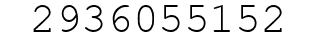 Number 2936055152.