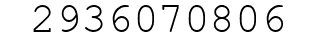 Number 2936070806.