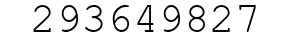 Number 293649827.