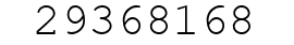 Number 29368168.