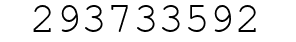 Number 293733592.