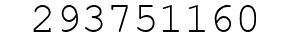 Number 293751160.