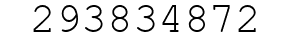 Number 293834872.