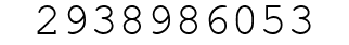 Number 2938986053.