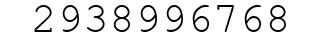 Number 2938996768.
