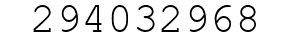 Number 294032968.