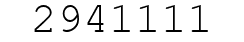 Number 2941111.