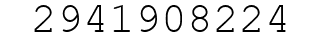 Number 2941908224.