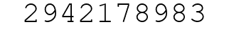 Number 2942178983.