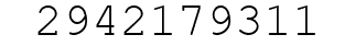 Number 2942179311.