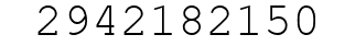 Number 2942182150.