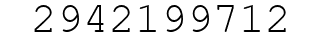 Number 2942199712.