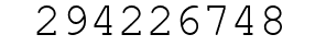 Number 294226748.