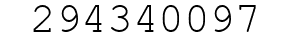 Number 294340097.